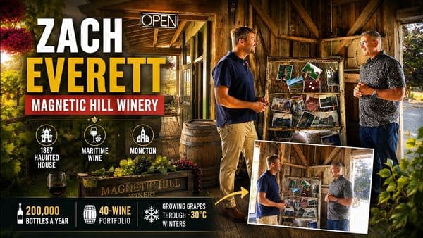 How a Haunted House Became a New Brunswick Winery ft. Zach Everett