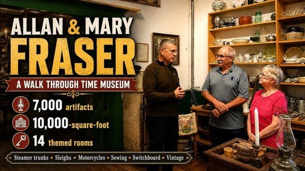 Inside Nova Scotia’s 7,000-Artifact Time Capsule ft. Allan & Mary Fraser